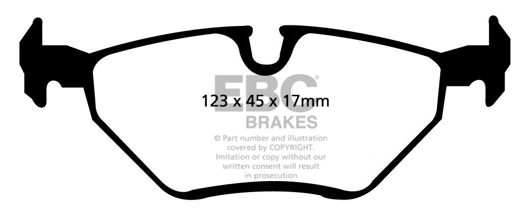 EBC Brakes CITROEN C5 2.7 TD 2008-2009 Remschijf grooved disc vo