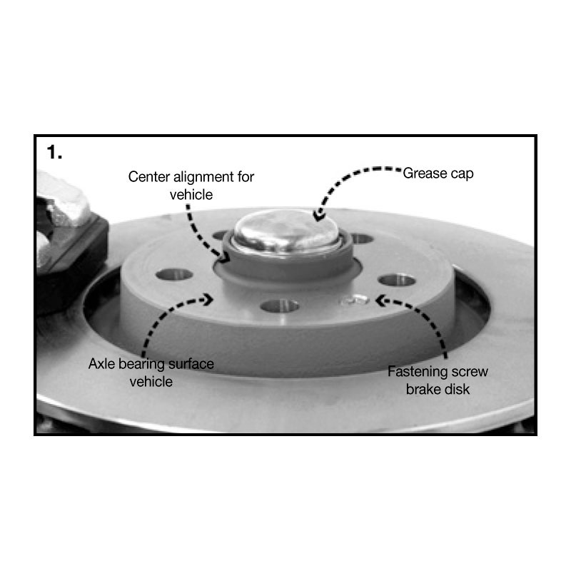 H&R DRA-System Wheelspacers 23mm 5x112 - Hub 66,5mm - Bolt size M15x1,25 -  Mercedes