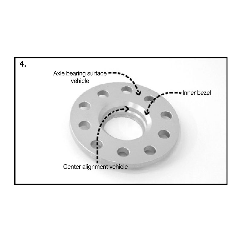 H&R DR-System Wheelspacers 20mm 5x114,3 - Hub 66,0mm - Bolt size M12x1,5 -  Nissan