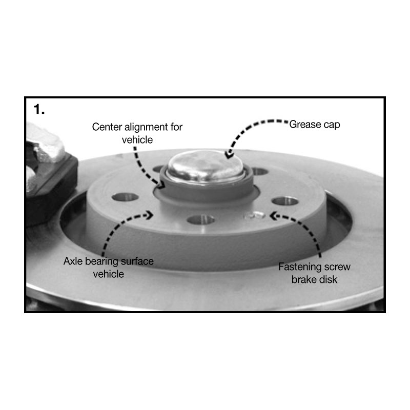 H&R Wheel Spacers 25mm 4x108 - Hub 57,1mm - Bolt size M14x1,5 -  Audi