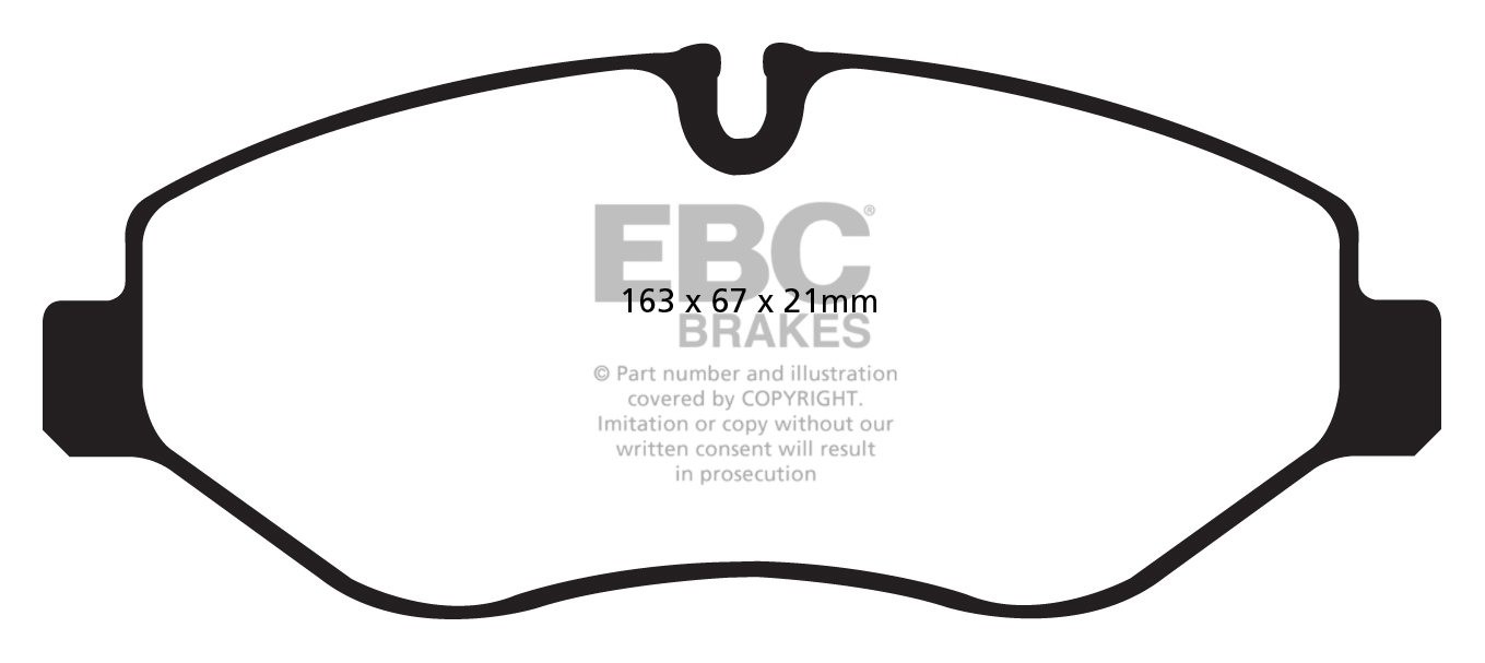 EBC Brakes IVECO BEDRIJFSWAGEN Daily (2006-2011) 45C 2006-2011 R