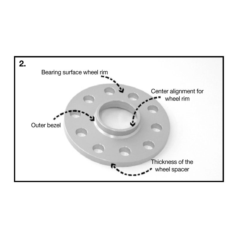 H&R Wheel Spacers 15mm 5x114,3 - Hub 60,1mm - Bolt size M12x1,5 -  Toyota