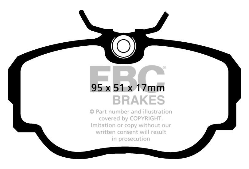 EBC Brakes CITROEN C4 2.0 (Bosch Rear 25mm Bearing Bore) 2004-20