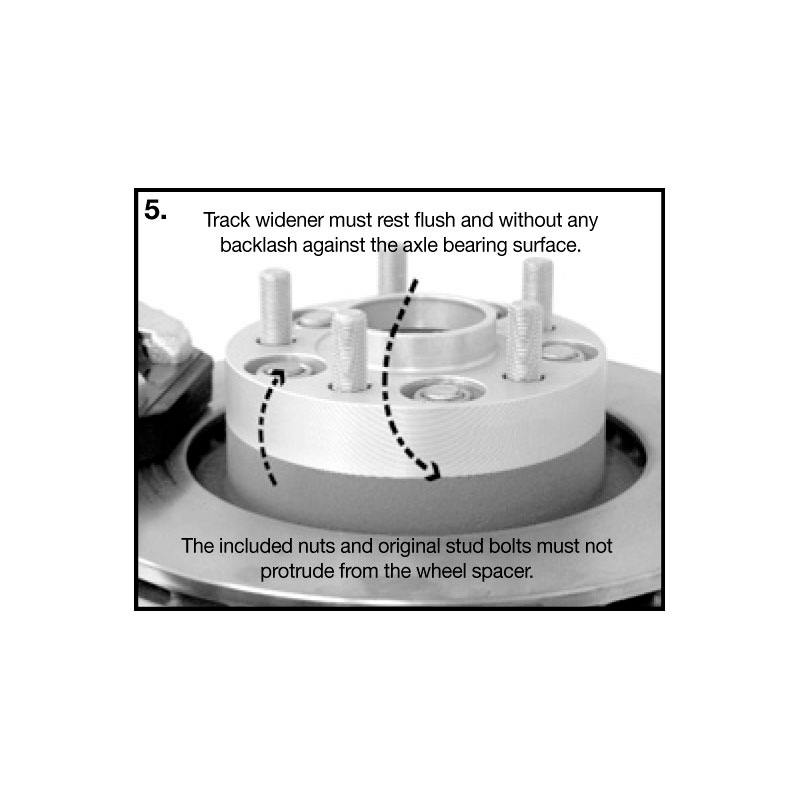 H&R DRM-System Wheelspacers 25mm 5x115 - Hub 70,1mm - Bolt size M12x1,5 -  Chevrolet/Opel