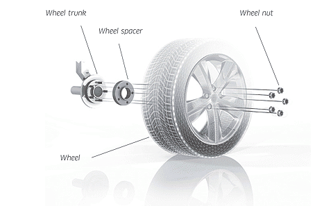 Pro Spacers Toyota Yaris 04.99-.. 4x100 15mm Eibach