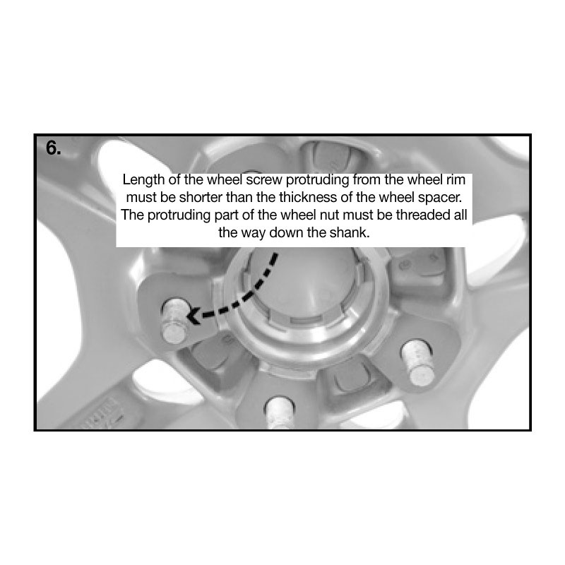 H&R DRA-System Wheelspacers 25mm 5x120 - Hub 65,0mm - Bolt size M14x1,5 -  Volkswagen