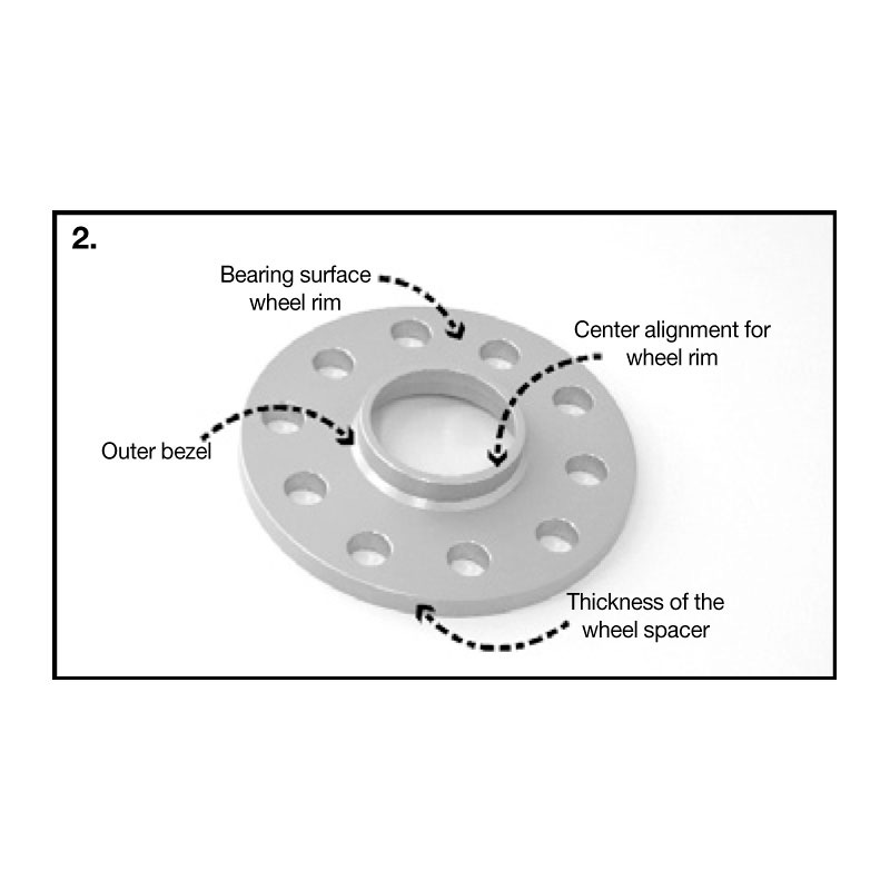 H&R DR-System Wheelspacers 15mm 5x114,3 - Hub 66,0mm - Bolt size M12x1,5 -  Nissan