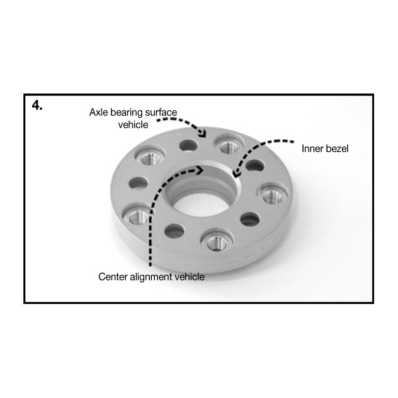 H&R DRA-System Wheelspacers 40mm 5x112 - Hub 66,5mm - Bolt size M14x1,5 -  Audi/Mercedes
