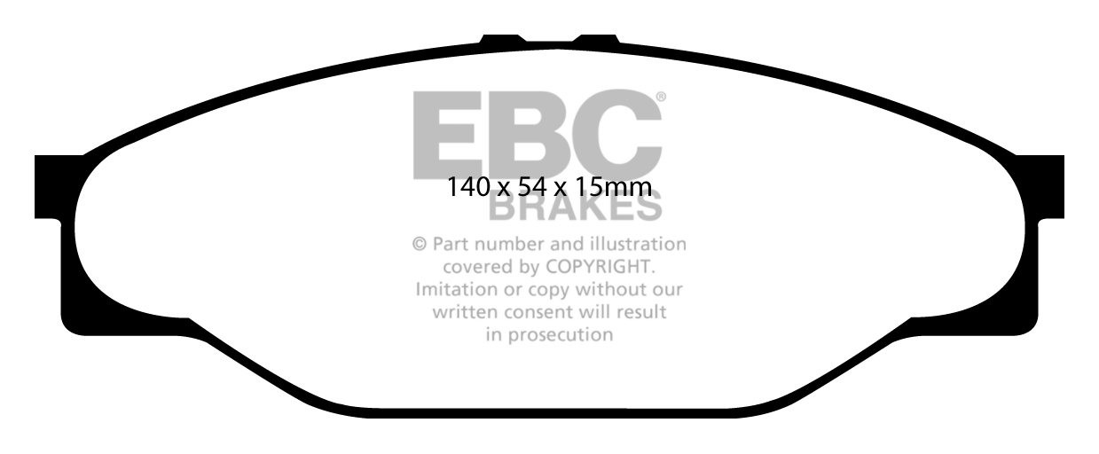 EBC Brakes TOYOTA BEDRIJFSWAGEN Hi-Ace 2.0 (RZH112) 89-93 Remblo