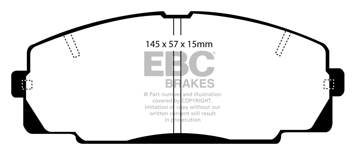EBC Brakes TOYOTA BEDRIJFSWAGEN Hi-Ace 2.4 D (LH112) 93-96 Rembl