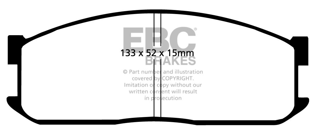 EBC Brakes MAZDA BEDRIJFSWAGEN Panel Van E 2.0 (Single Rear Whee