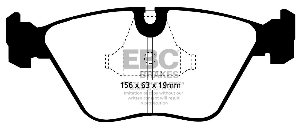 EBC Brakes CITROEN Xantia 1.9 D Saloon 1992-1999 Remschijf ultim