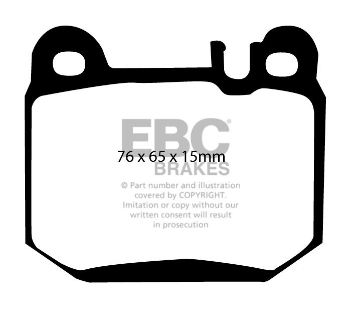 EBC Brakes MERCEDES M-Class (W163) ML270 (2.7TD) 2002-2005 Rembl