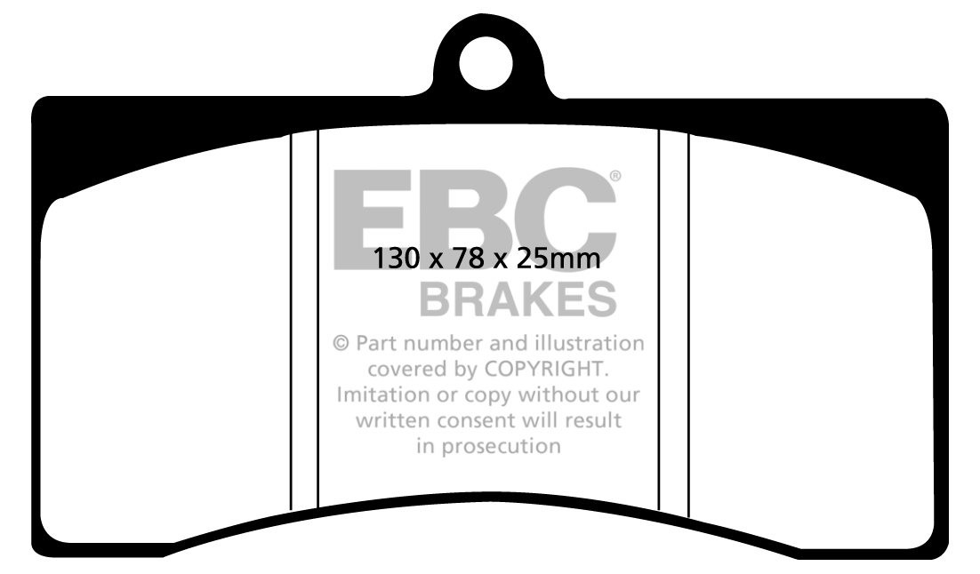EBC Brakes MERCEDES GLK-Class (X204) GLK350 (3.5) 2008-.. Remblo