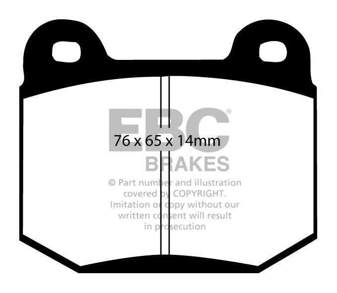 EBC Brakes NISSAN Skyline (R33) 2.6 Twin Turbo GT-R 95-98 Remblo